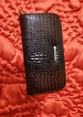 kahverengi haznesi geniş kadın cüzdan - Görsel 9