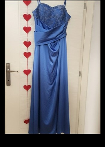 Mavi saten Elbise, MÜKEMMELNSATEN ZERAFETİ - Görsel 6