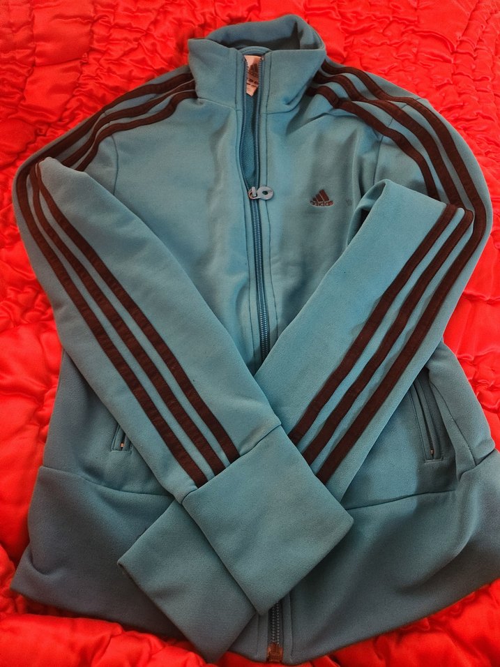 Adidas kadın spor ceket Orijinal yepyeni - Görsel 3