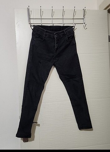 An'ge Kadın dar paça jeans pantolon SİYAH kot pantolon