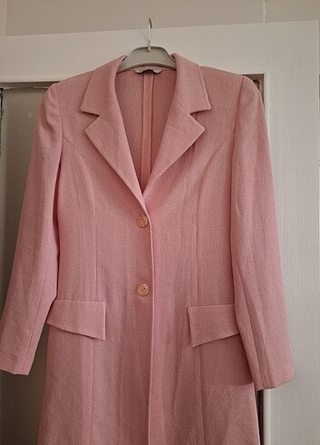l Beden pembe Renk Blazer ceket