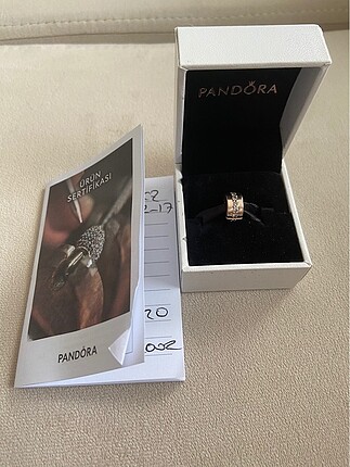 Pandora rose klips