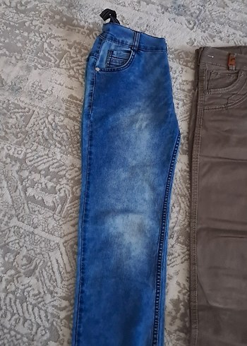 LC Waikiki Kemerli Erkek Kot Pantolon - Rahat Kesim