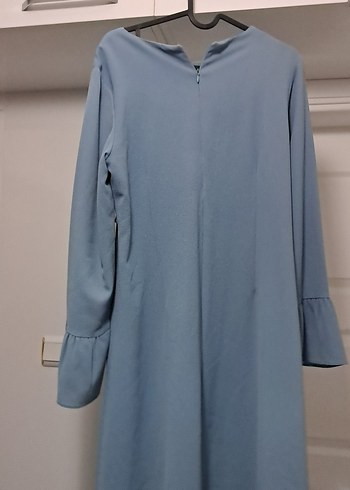 Uzun Kollu Mavi Tunik - Görsel 4