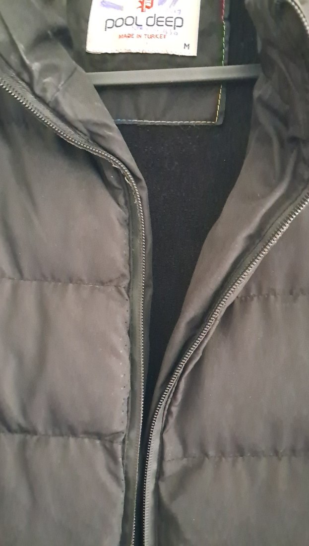 Erkek Siyah Fermuarlı Günlük Mont - Görsel 4