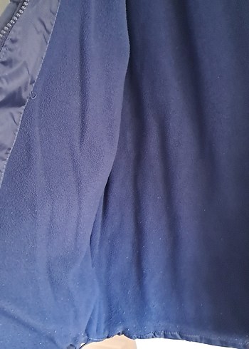 Erkek Fermuarlı Lacivert Mont - Görsel 3