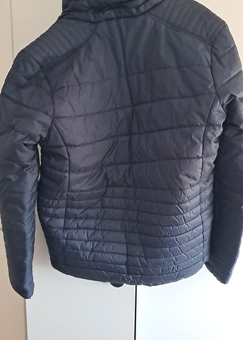 Erkek Fermuarlı Lacivert Mont - Görsel 7