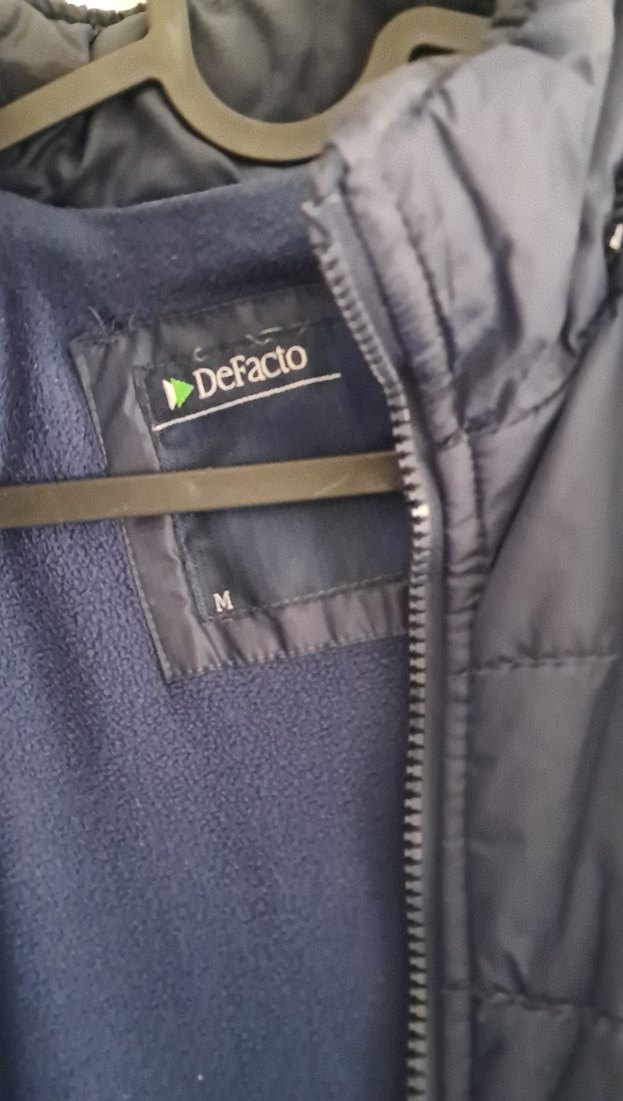 Erkek Fermuarlı Lacivert Mont - Görsel 4