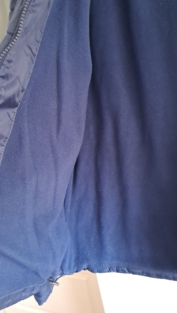 Erkek Fermuarlı Lacivert Mont - Görsel 3