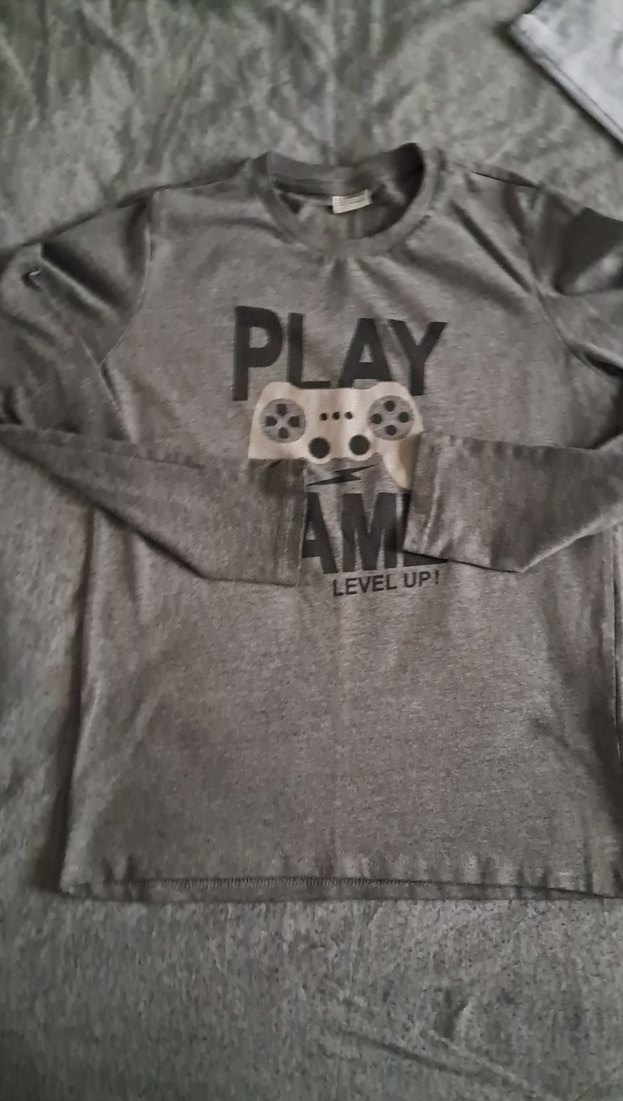 Gri Erkek Çocuk Uzun Kollu Sweatshirt - Görsel 4