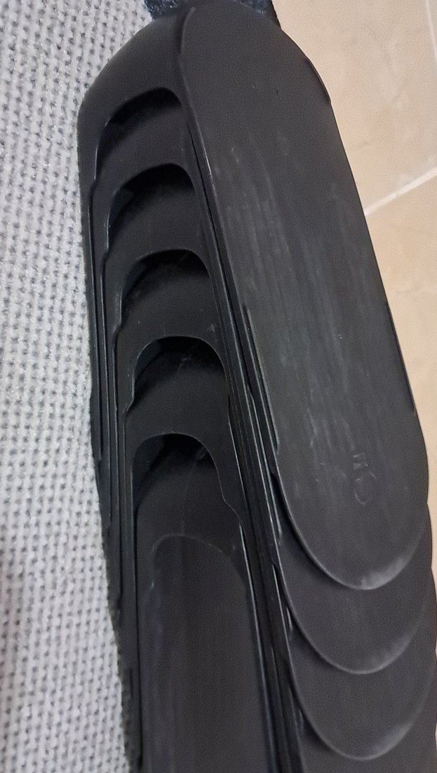 siyah renk ayakkabı rampası - Görsel 2