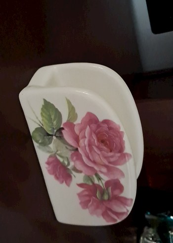 Pembe Çiçek Desenli Pastel Peçetelik - Görsel 5