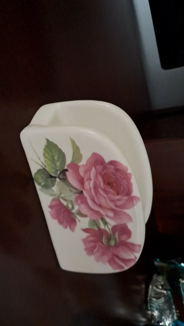 Pembe Çiçek Desenli Pastel Peçetelik - Görsel 5