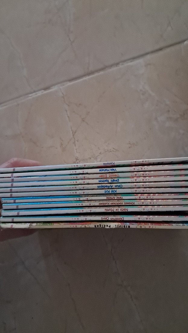 Çocuklar için renkli hikaye kitapları seti - Görsel 2