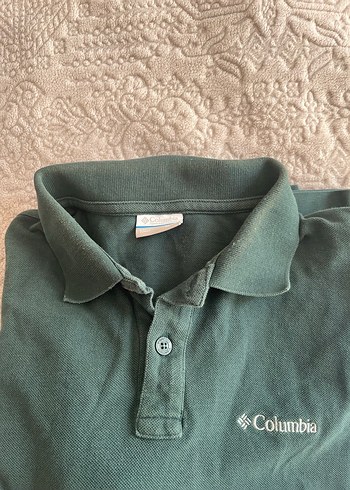 Columbia Erkek Uzun Kollu Yeşil Polo Tişört - Görsel 5