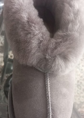 ugg Gri Süet Kürklü bot (oshyo benzeri - Görsel 5