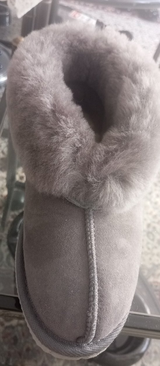 ugg Gri Süet Kürklü bot (oshyo benzeri - Görsel 5