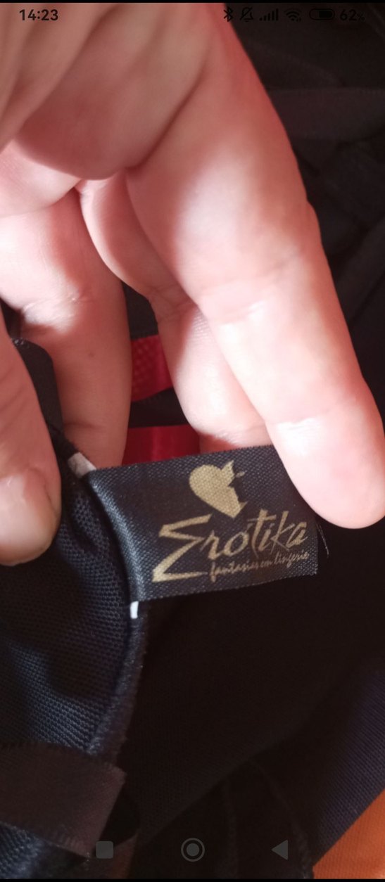 Kırmızı Dantel Detaylı Gotik Straplez Büstiyer brazilya dan - Görsel 5