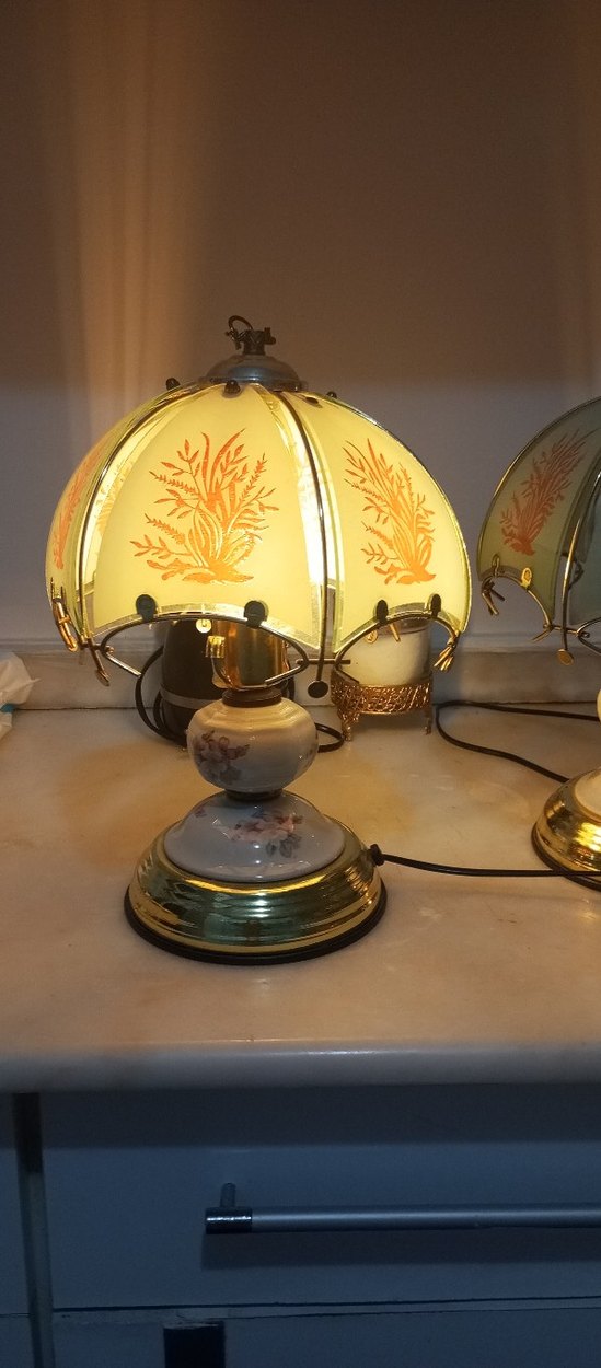Antika princ & porselen  lamba - Görsel 5