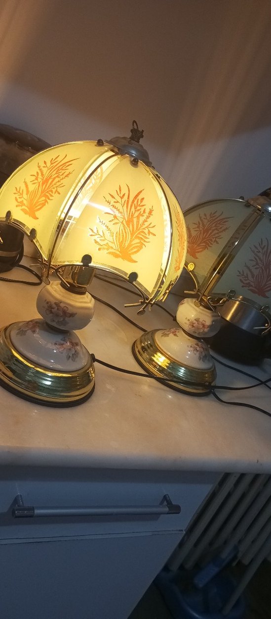 Antika princ & porselen  lamba - Görsel 2