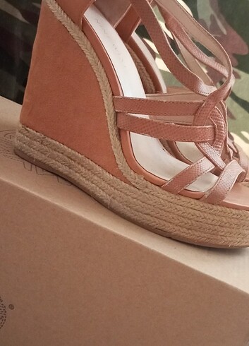 35,5 Beden camel Renk Nine West 35.5 dolgu topuk