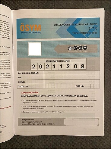  Beden Tyt Matematik Denemeleri