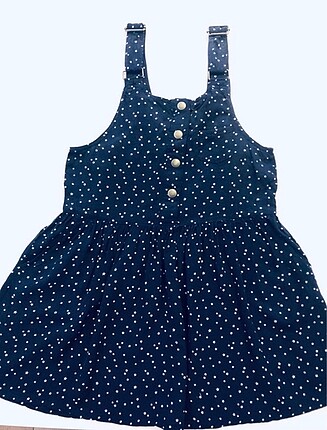 H&M marka 3 adet 6-7 yaş salopet etek