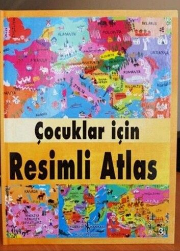 Çocuklar için resimli atlas 