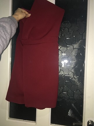 Zara mini straplez elbise
