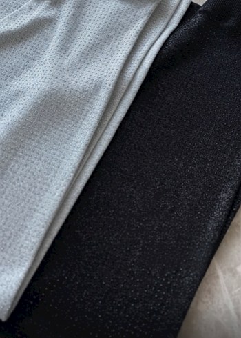 Taşlı triko pantolon