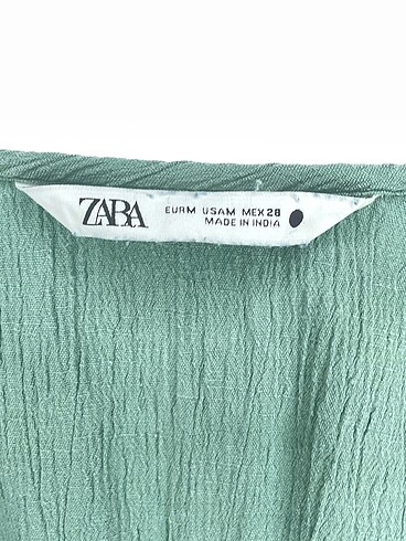 m Beden yeşil Renk Zara Kısa Elbise %70 İndirimli.