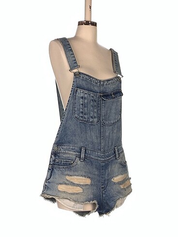 Vintage Love Kısa Tulum %70 İndirimli. - Görsel 2