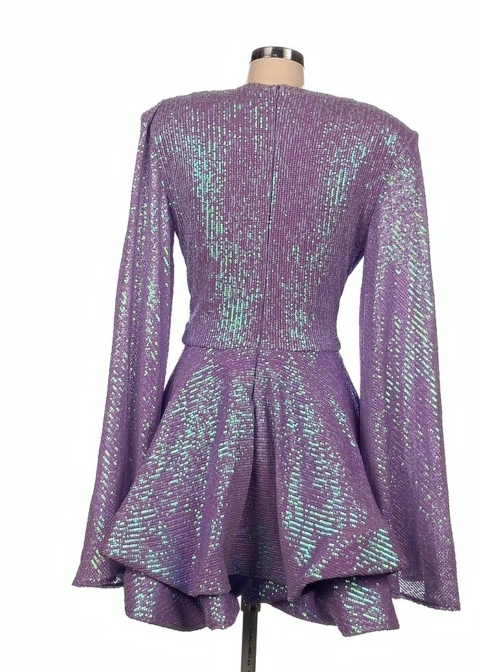 Vintage Love Kısa Elbise %70 İndirimli. - Görsel 3