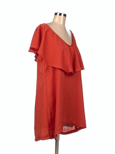 Batik Kısa Elbise %70 İndirimli. - Görsel 2