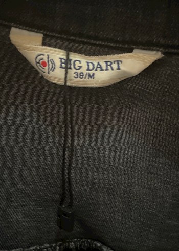 m Beden Siyah Düğmeli Midi Kadın Denim Ceket