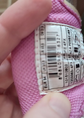 34 Beden Kinetix Beyaz Kız Çocuk Spor Ayakkabı