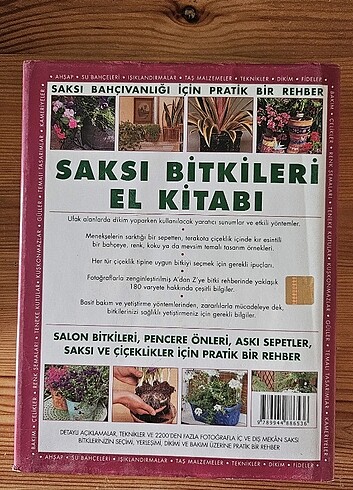  Saksı bitkileri kitabı 