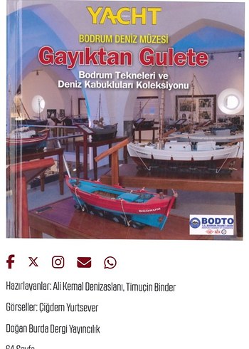 Beden Renk GAYIKTAN GULETE - BODRUM DENİZ MÜZESİ KİTABI