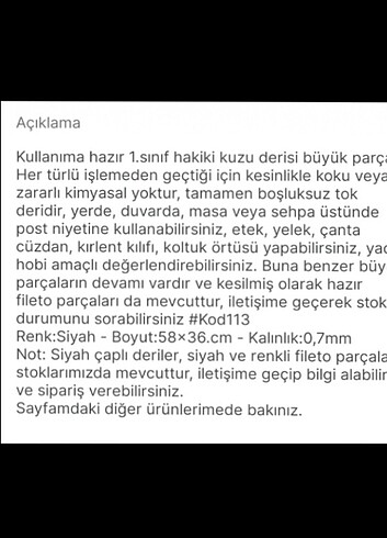  HOBİ VE İHTİYAÇLARINIZ İÇİN 