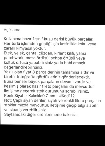 HOBİ VE İHTİYAÇLARINIZ İÇİN