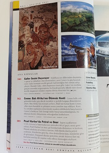 Beden NATIONAL GEOGRAPHIC TÜRKİYE - HAZİRAN 2001 SAYISI