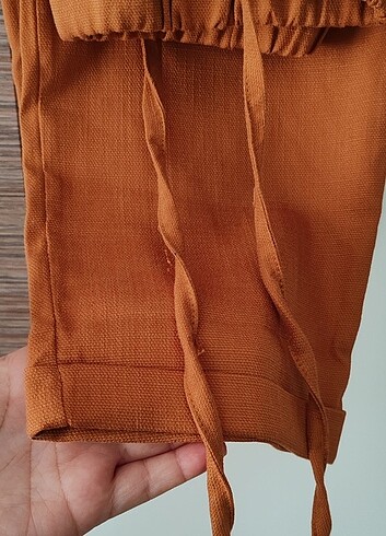 42 Beden Havuç kesim kumaş pantalon