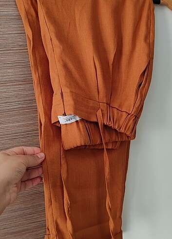 Havuç kesim kumaş pantalon