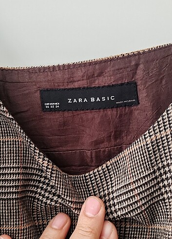 xs Beden kahverengi Renk Zara elbise