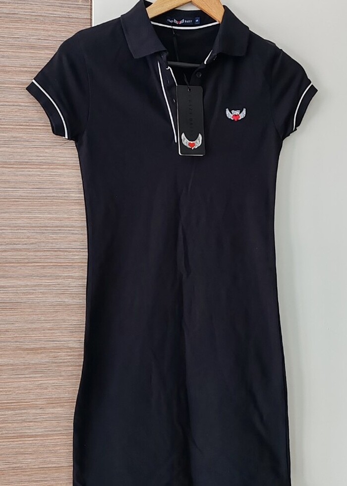 Polo yaka elbise - Görsel 3