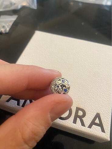  Beden Pandora mavi yıldız taşlı ay