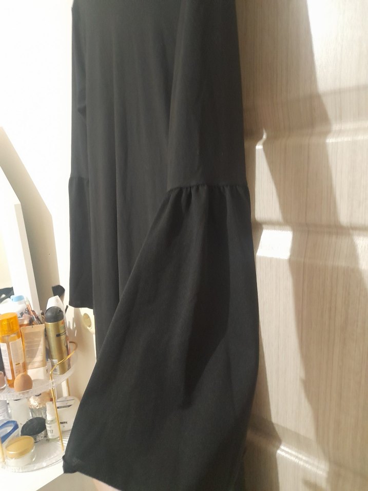 Siyah düz tunik - Görsel 2