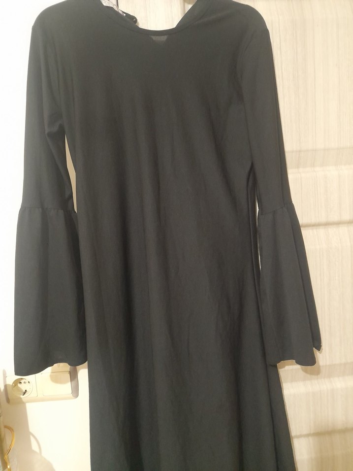 Siyah düz tunik - Görsel 3