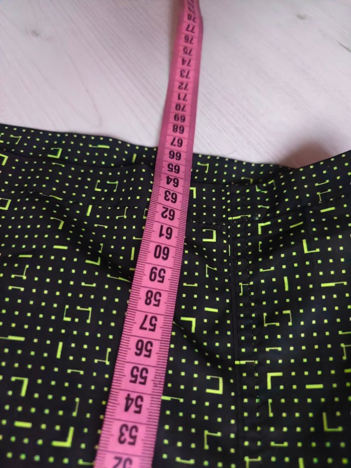 Düğmeli Siyah Erkek Mini Şort - Görsel 3