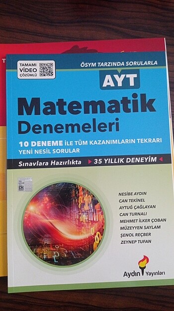  Aydın tyt ve ayt matematik deneme 